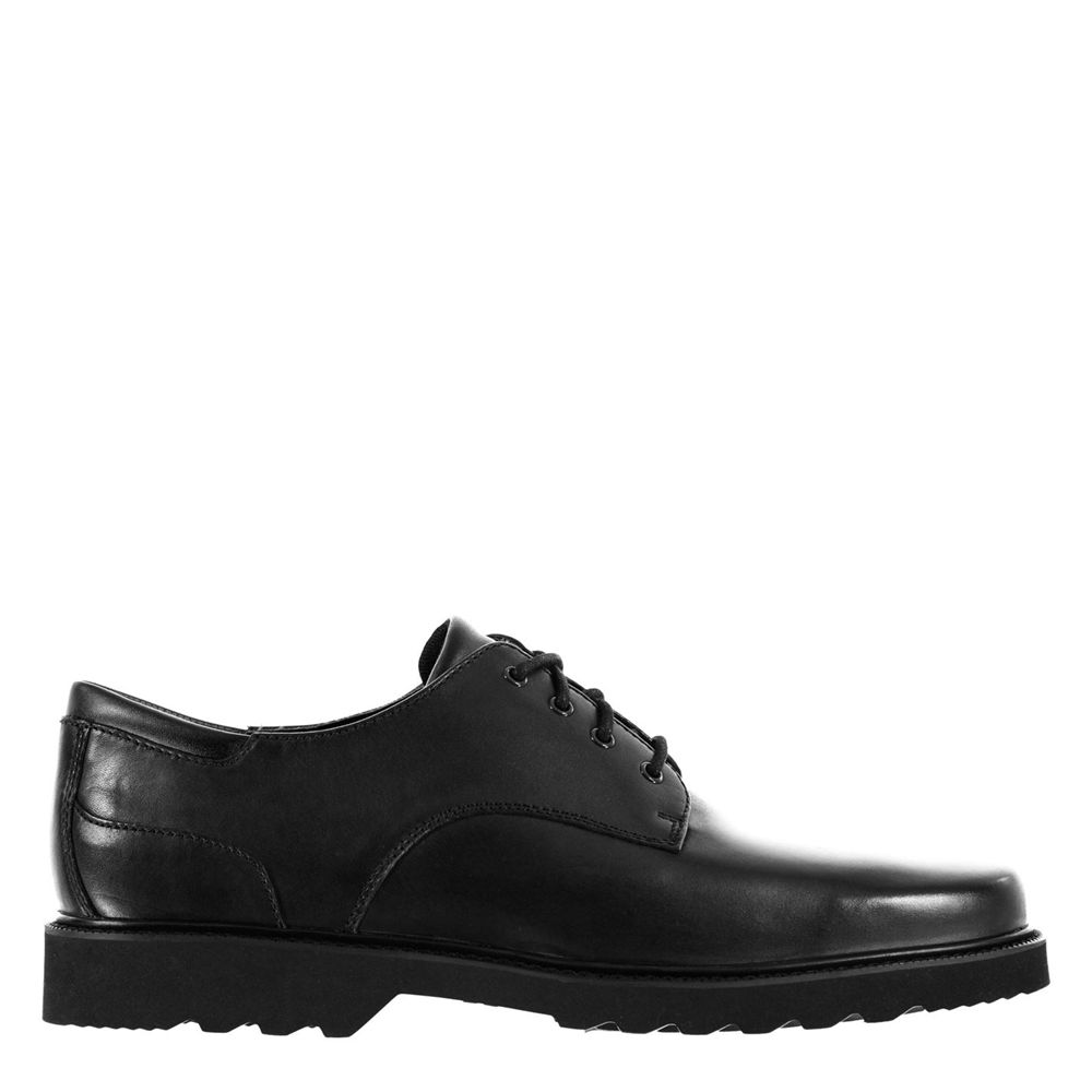 Rockport Men's North Brogues Oxfords - Black - USA (4195WABXC)